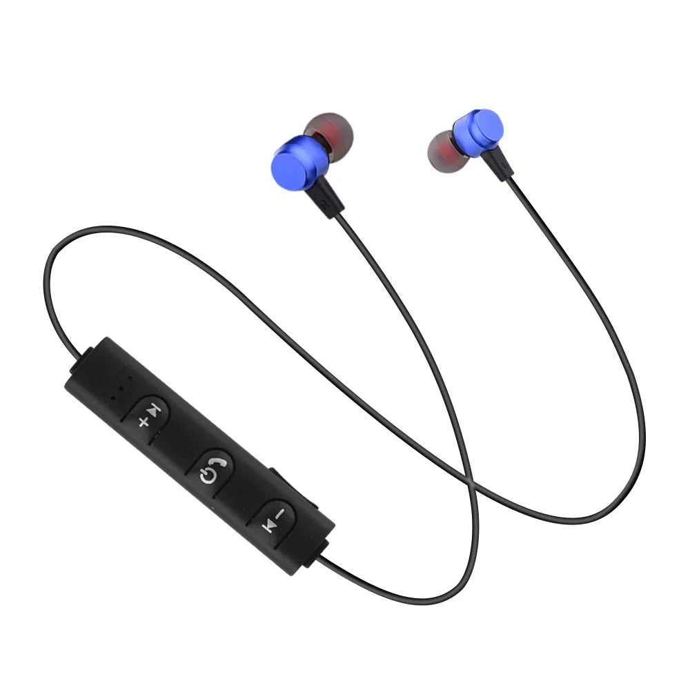 Магнитные наушники VOBERRY 5V/80mAh беспроводные Bluetooth спортивные стерео гарнитура для