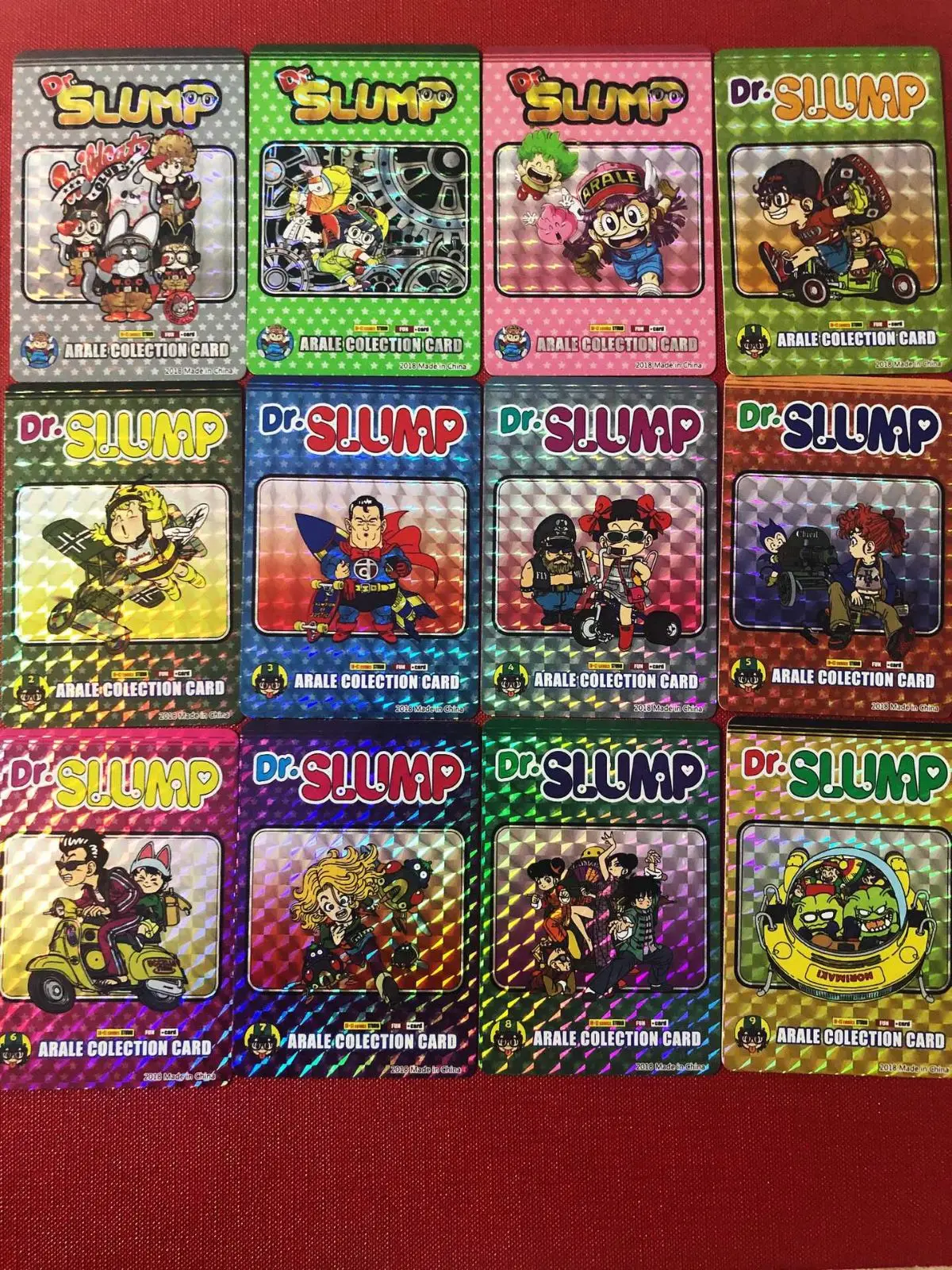 45 шт./компл. Arale Игрушки Хобби Коллекционные игрушки коллекция аниме-открытки