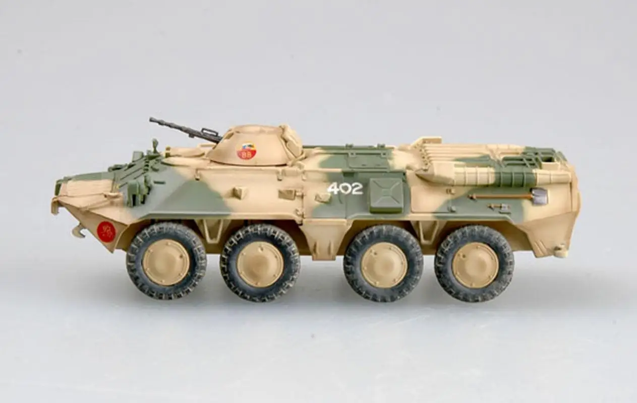Русский BTR 80 APC армейский бой 1994 камуфляж Танк 1/72 ast легкая модель| |