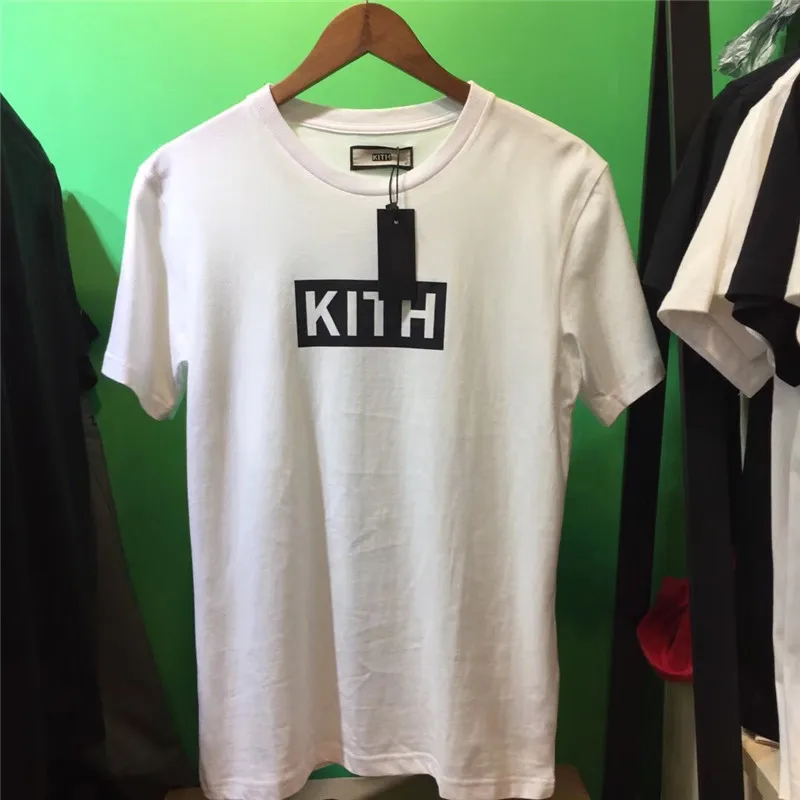 19ss Kith футболка для мужчин и женщин 1:1 Высококачественная повседневные футболки