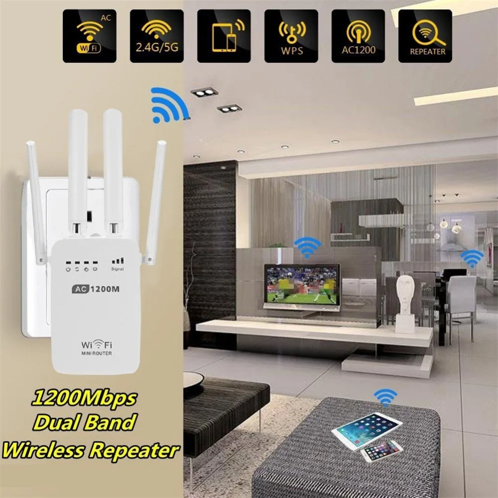Wavlink 300/1200 м WIFI ретранслятор/маршрутизатор/точка доступа беспроводной Wi Fi