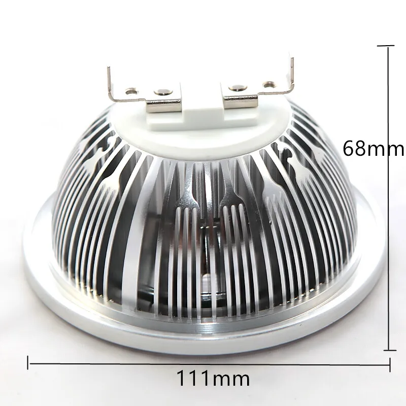 YRANK AR111 G53 Светодиодный прожектор 15 Вт COB светодиодный светильник ES111 QR111 GU10 DC12V AC110V