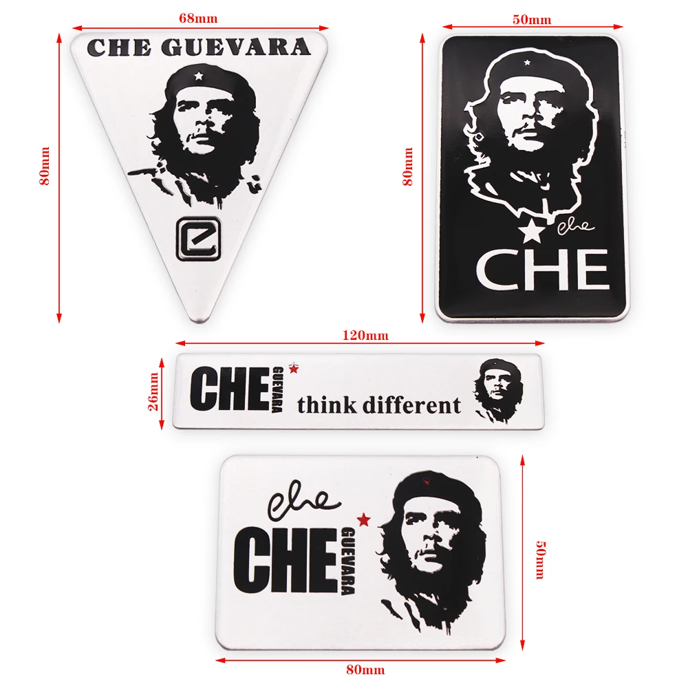 Модный 3D автомобильный Стайлинг CHE Guevara значок эмблема наклейки металлические