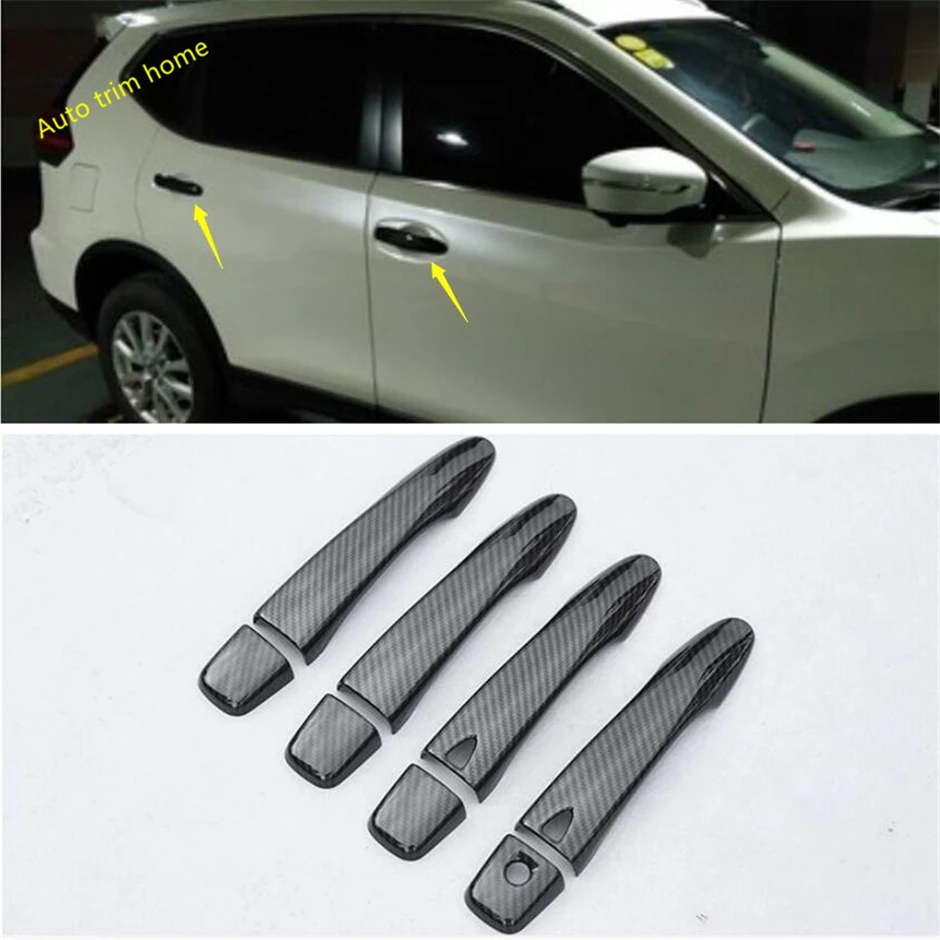 Lapetus Автомобильная дверная ручка Защитная крышка Накладка подходит для Nissan Rogue / X