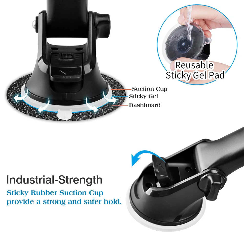 Магнитный автомобильный держатель Yianerm для телефона iPhone Xs Max присоски приборной