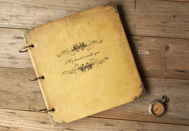 Художественный кожаный журнал (ручная работа) Instagram фотоальбом альбом/Свадебная