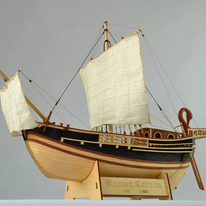 Roman Corbita merchant ship test beta деревянные модели Парусников набор материалов|wooden sailboat|set