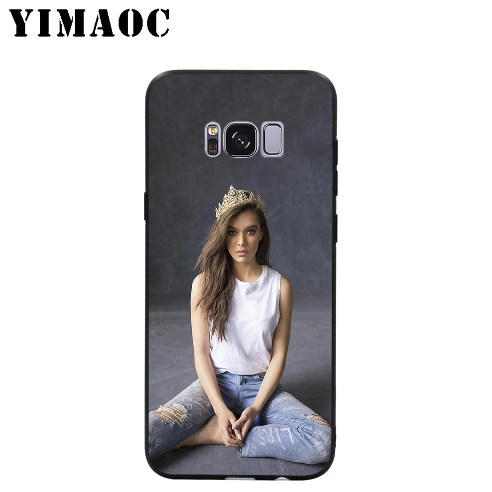 YIMAOC Hailee Steinfeld сексуальный мягкий чехол для Samsung Galaxy S10 S10e S9 S8 A6 Plus S7 S6 Edge A7 A5 A3 J6 Note 9 8 |