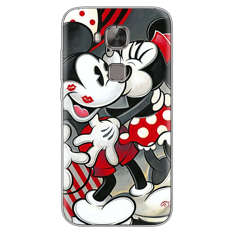 Чехол для Fundas huawei G8 чехол с рисунком милого TPU с рисунком Роскошные прозрачные для huawei G7 плюс 5,5 дюймов Задняя крышка сумки Coque