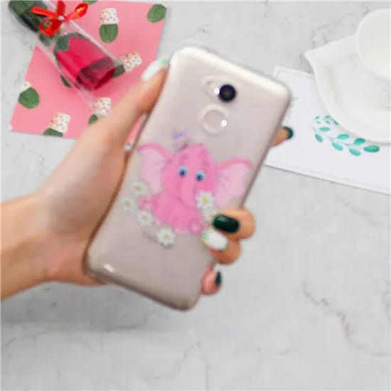 Мягкий силиконовый чехол 5," для huawei Honor 6A, чехол DLI-TL20, ТПУ, окрашенный защитный чехол на заднюю панель телефона для huawei Honor 6A, чехол - Цвет: 3
