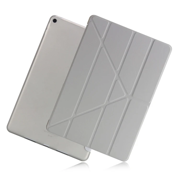 Gray-Y H-TPU 89 Чехол для нового iPad 9,7 ''/: A1822 A1823 A1893 A1954, мягкий чехол из искусственной кожи TPU Smart Cover для iPad 6th чехол 9,7 дюймов Чехол - Цвет: Gray-Y H-TPU 89
