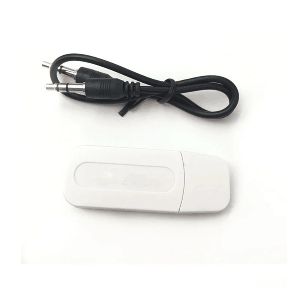 

100 шт. 3,5 мм разъем USB AUX Беспроводной автомобильный аудио A2DP музыкальный приемник адаптер с кабелем для Android/I-O-S мобильный телефон