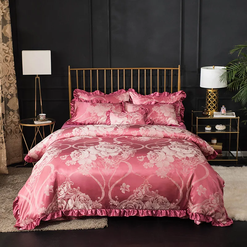 Золотое Королевское Европейское роскошное постельное белье для взрослых детей