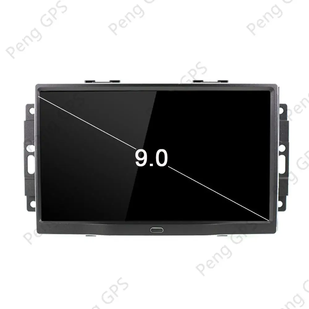 9 ''Android 10 0 8 core автомобильный стерео GPS навигации автомобиля радио плеер для Jeep