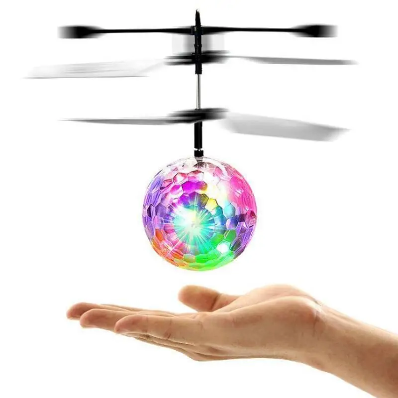 игрушки летающий шар Rc полет игрушка RC мяч мини Хели Drone свет вертолет