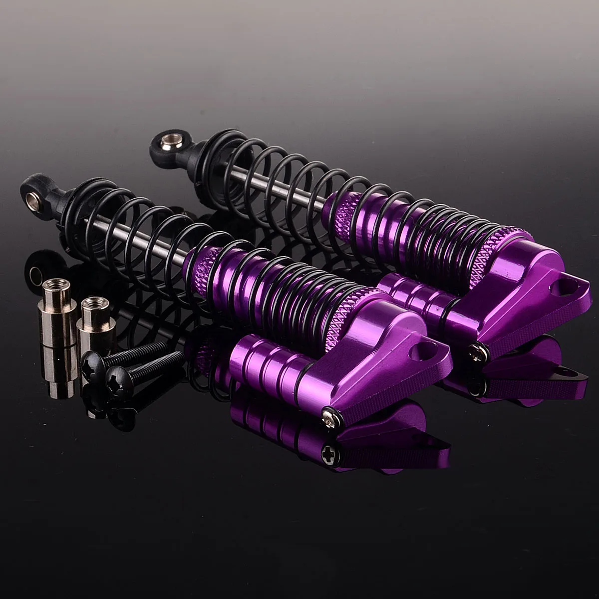 2P RC алюминиевая двойная подвеска регулируемые удары Piggyback 105 мм золото 108004 |