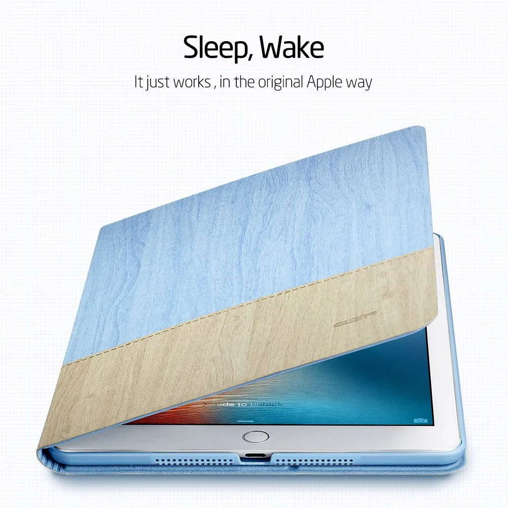 Чехол ESR для iPad Mini 5 mini 4 3 2 1 чехол из ткани Оксфорд с трехслойной подставкой с функцией автоматического сна/пробуждения смарт-чехол для iPad Mini 5