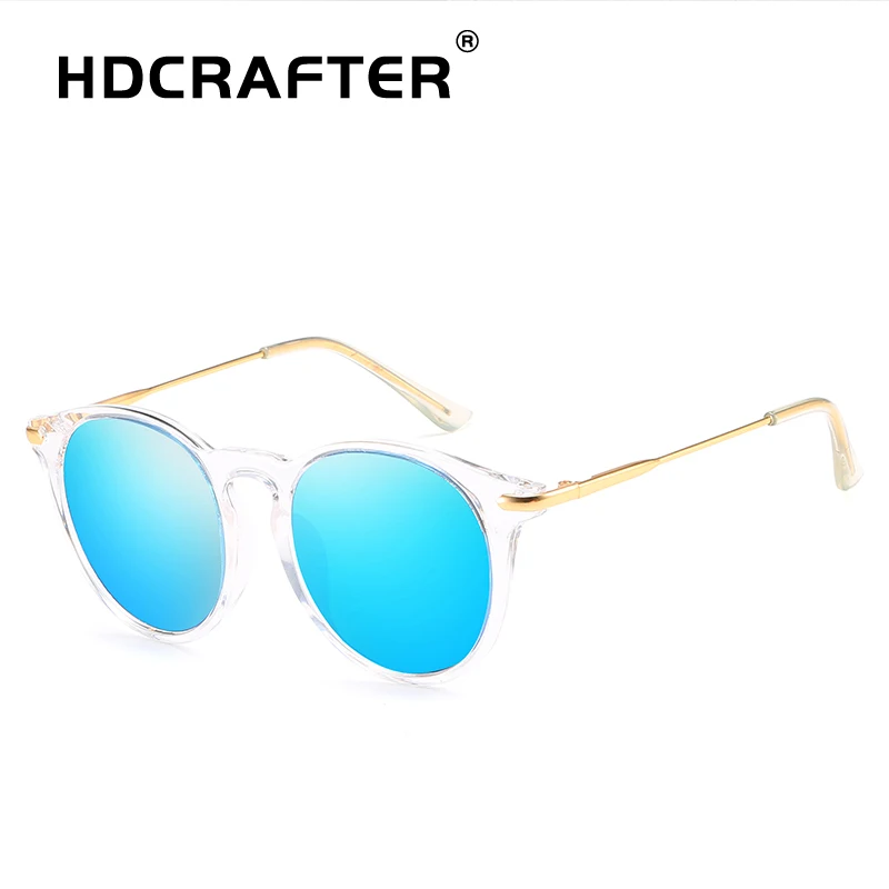 HDCRAFTER Модные солнцезащитные очки Женщины поляризованные овальные женские для