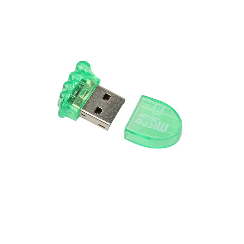 Высокоскоростной мини USB 2 0 Micro SD TF T-Flash кард-ридер адаптер SZ0321 #23 | Компьютеры и
