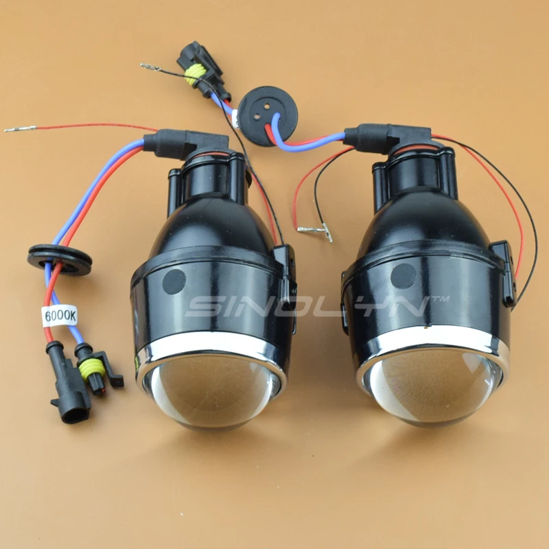 Sinolyn Bi xenon PTF полный комплект линз противотуманный светильник H11 H8 H9 светодиодный