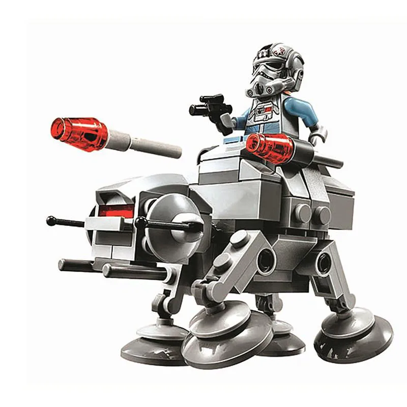 Совместимы с Legoe космические войны снег Спидер самолет строительные блоки
