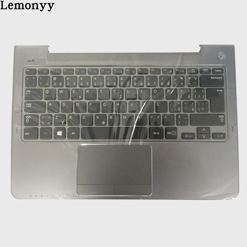 Чешский для samsung NP530U3C NP530U3B NP535U3C NP540U3 NP532U3C NP532U3A CZ Клавиатура для ноутбука BA75-04056R серая крышка для рук