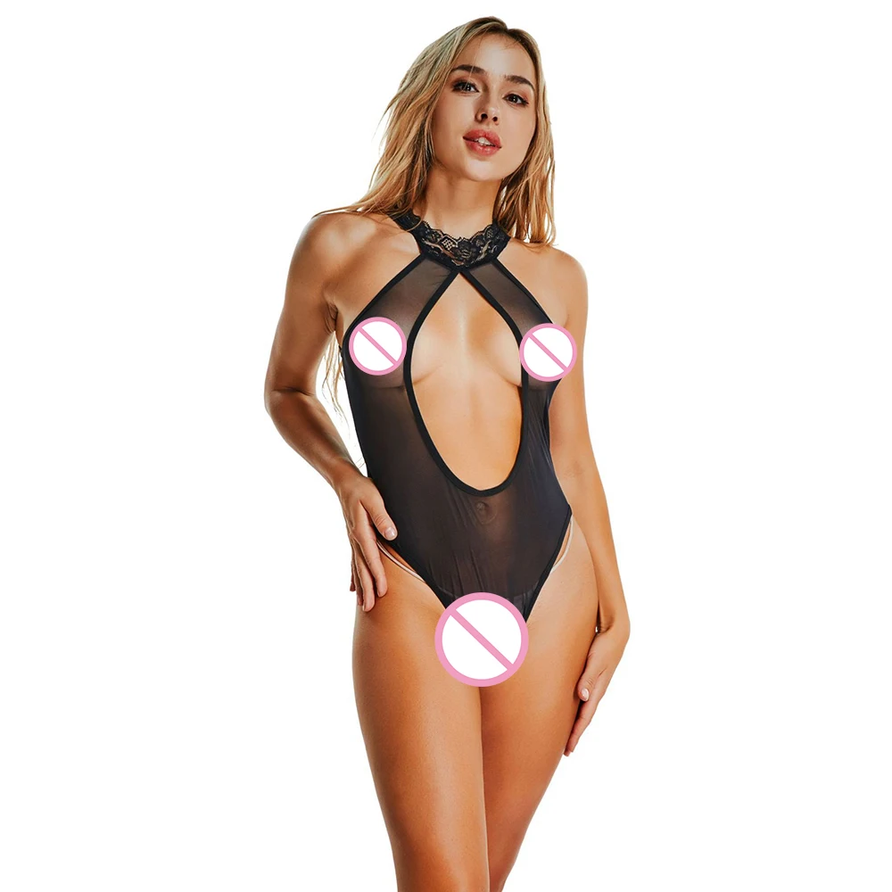 Женское Эротическое белье сексуальное нижнее Порно платье Babydoll открытая