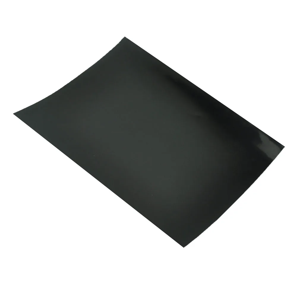

3Pcs A4 Size Sloid Black 0.46mm Celluloid Sheet 210x297mm for Pickguard Custom Inlays Guitar Pick Luthier