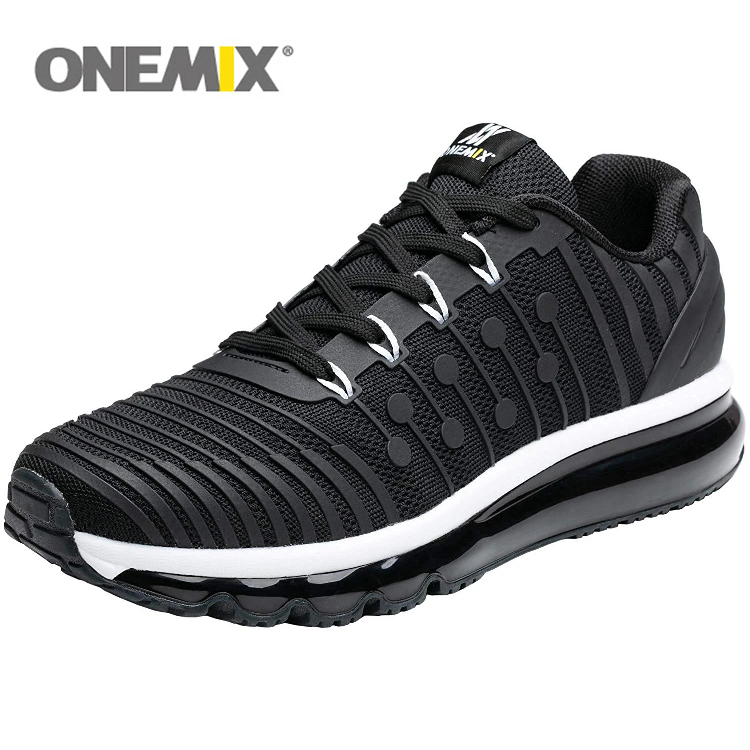 ONEMIX FASHION Men Casual Shoes Women Running Sneakers 3D Knitting Air Cushion Trainers Outdoor Sport Max 12 | Обувь