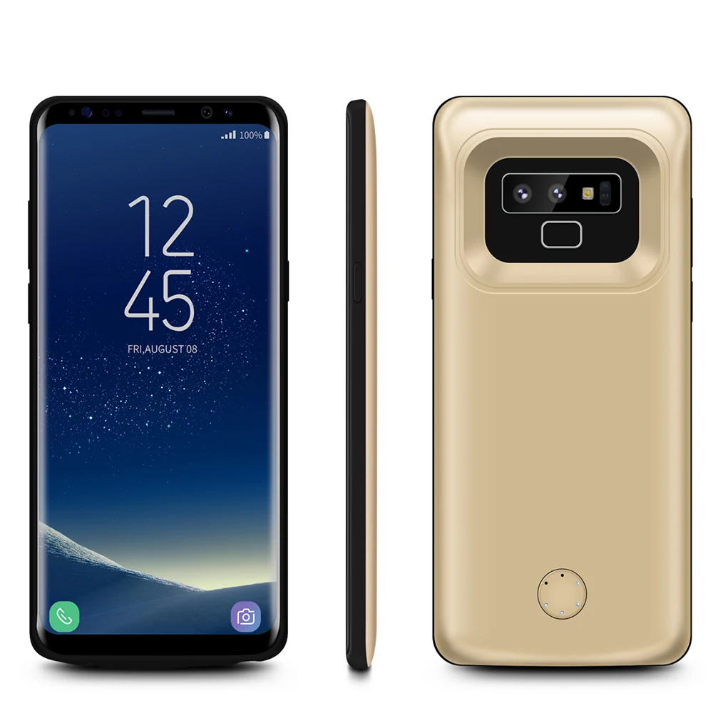 Для Samsung Galaxy Note 9 чехол для аккумулятора быстрое зарядное устройство 5000 мАч Note9