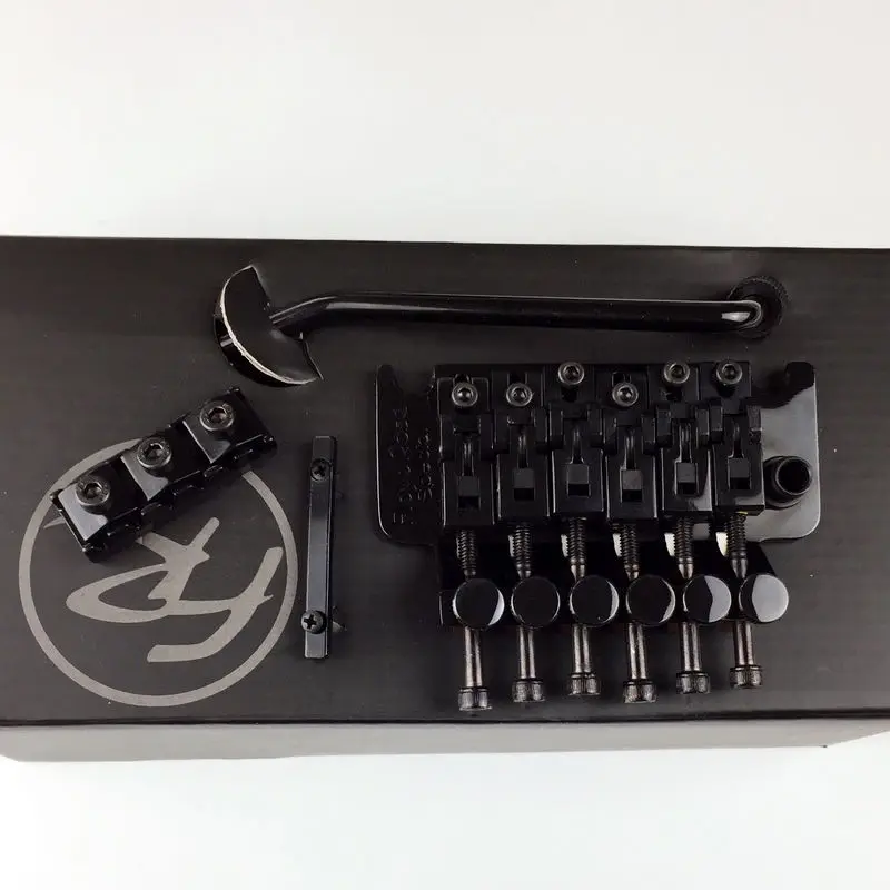 Трехмоло двойной качающийся мост Floyd Rose специальная серия черный Нуар с R2/R3 гайка