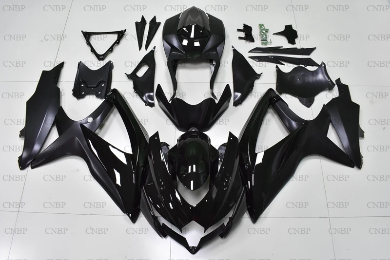 GSXR 600 2008 2010 K8 комплекты обтекателей GSX R600 08 10 Набор для всего тела 750 черный