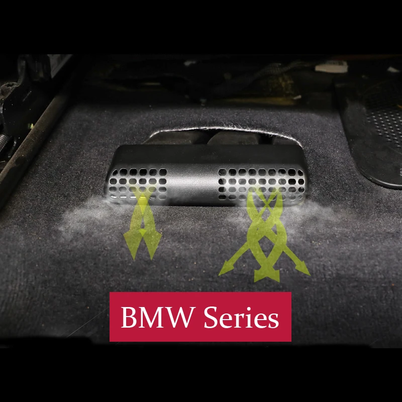 

Автомобильный Стайлинг сиденья кондиционера защитные чехлы на выпускное отверстие рамка для BMW 1 3 4 серии X1 3GT F48 F30 F31 F32 F34 F36 аксессуары