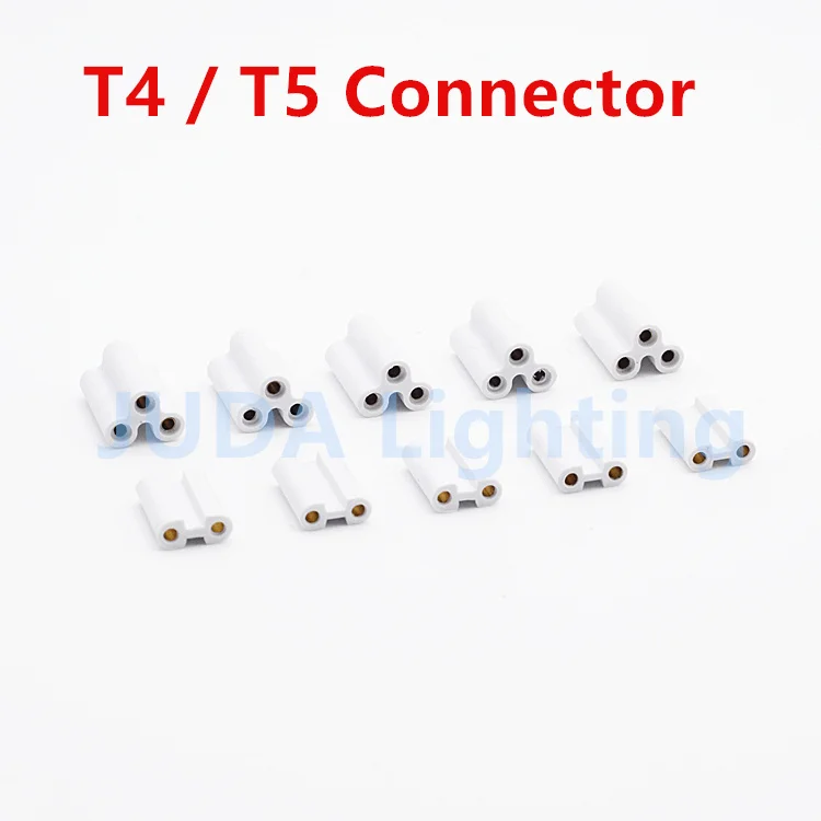 Светодиодный трубный разъем T4 T5 штекер и гнездо двойной флуоресцентная трубка