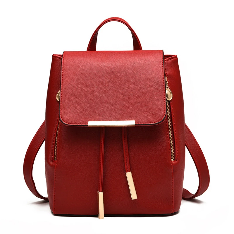 Hot Sale Travel Women PU Bag Student Leather Small Backpack Waterproof Totes gg Luggage Girl School Duffle Luxury Designer Bags | Багаж и
