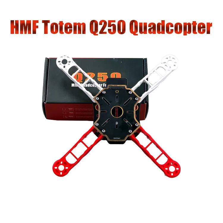 Новое поступление 250 HMF Totem Q250 Mini FPV Quadcopter Frame Kit w/ PCB центральная плата Сверхлегкая