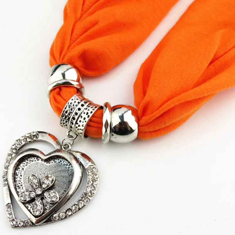 Ювелирные изделия для женщин RUNMEIFA ожерелье из драгоценных камней в форме сердца