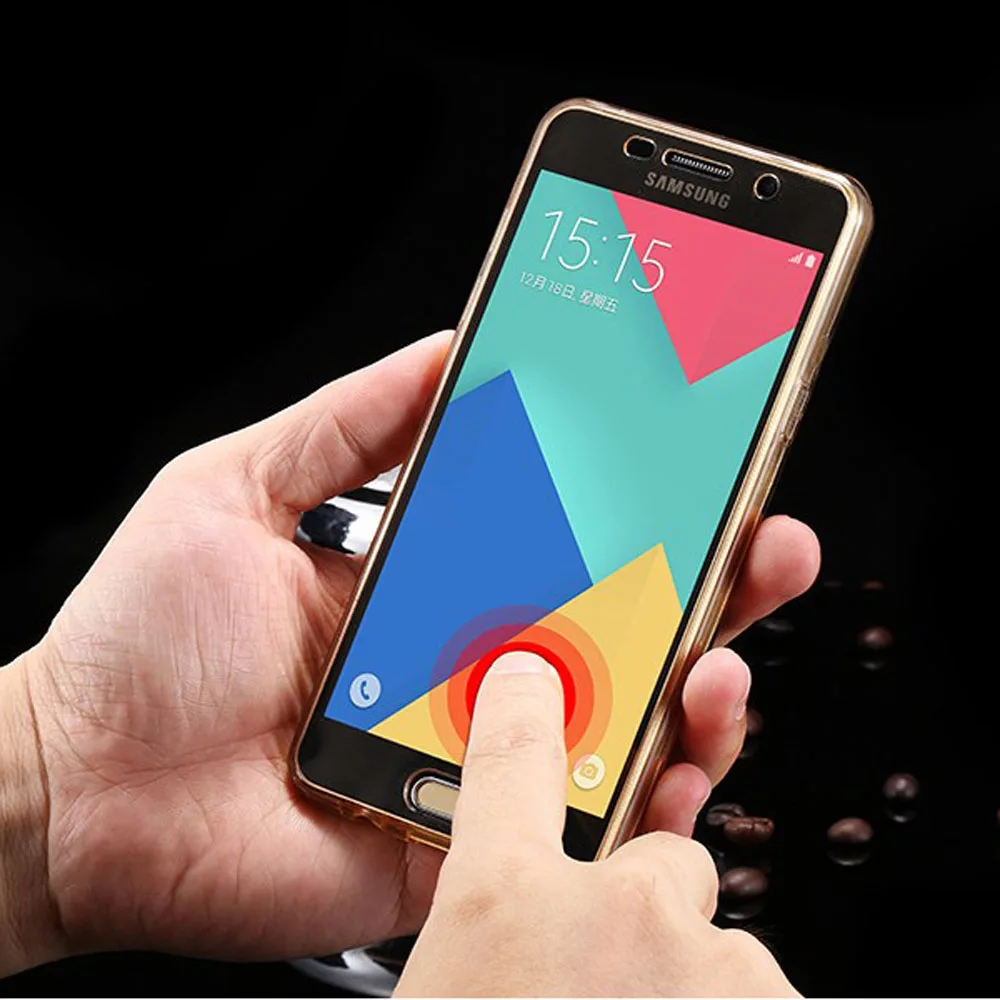Ultra Thin Transparent Clear Soft Silicone Shockproof Case Full Body Impact Protective Cover For Samsung Galaxy A3 A5 A7 2017 | Мобильные