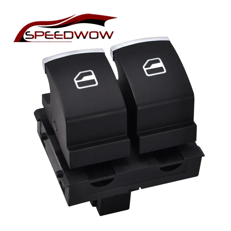 

SPEEDWOW Window Control Switch Button For VW Eos Golf MK5 MK6 GTI 2 Door Scirocco Tiguan Polo 5K3 959 857/5K3 959 857 A B