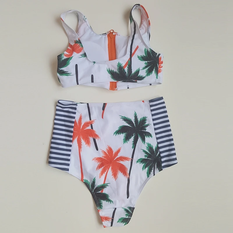 2019 ROSIELARS 2 комплекта женское бикини Кокосовая пальма с случайным принтом