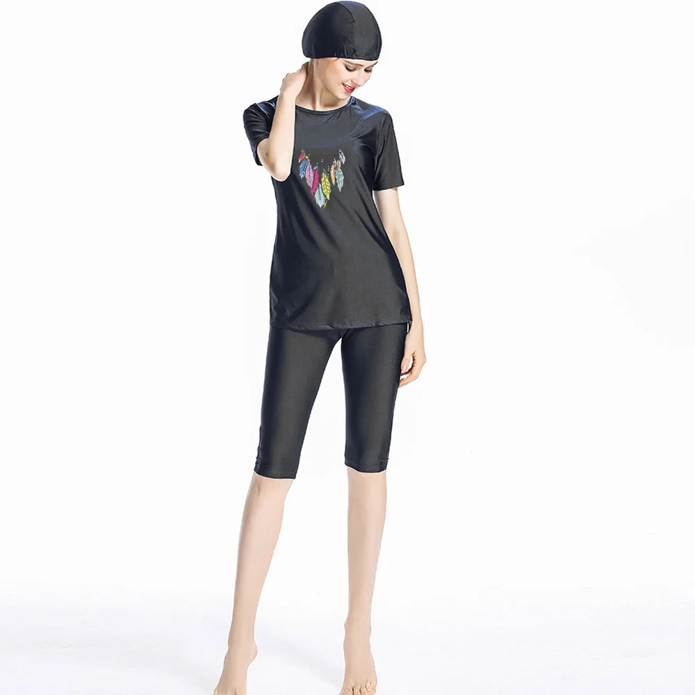 _ 2019 г. Burkinis Мусульманский купальник для женщин и девушек мусульманский хиджаб