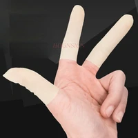 100pcs finger sets wear resistant anti skid agricultural industry counting disposable latex rubber leather fingertips protectiv