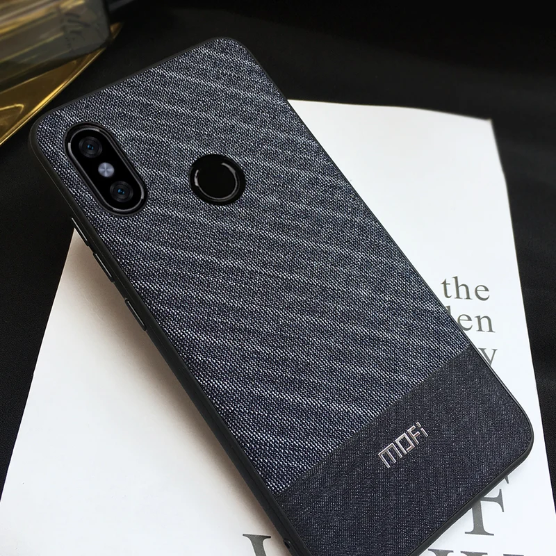 Чехол Note 5 для Xiaomi Redmi чехол тканевый Mofi в деловом стиле джентльмена ручной работы