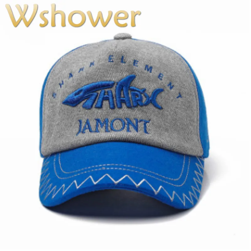 Вышивка мультфильм Детские зимние штаны Snapback Hat ветрозащитная Осень Дети Бейсбол