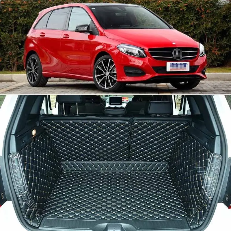 Коврик для сиденья с полным покрытием напольный коврик багажника Mercedes Benz B Class 2017|
