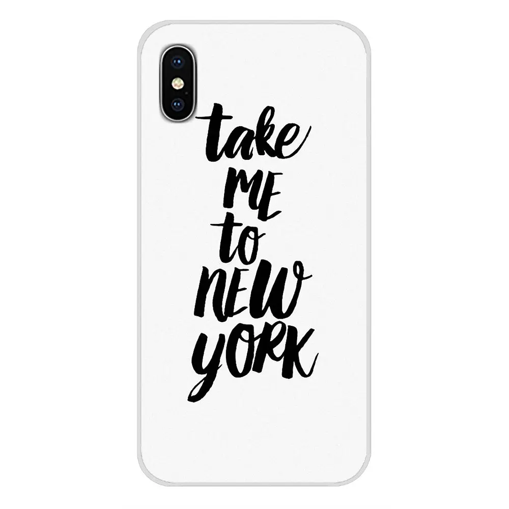 Чехлы для Apple iPhone X XR XS MAX 4 4S 5 5S 5C SE 6 6S 7 8 Plus ipod touch Нью-Йорк | Мобильные телефоны и