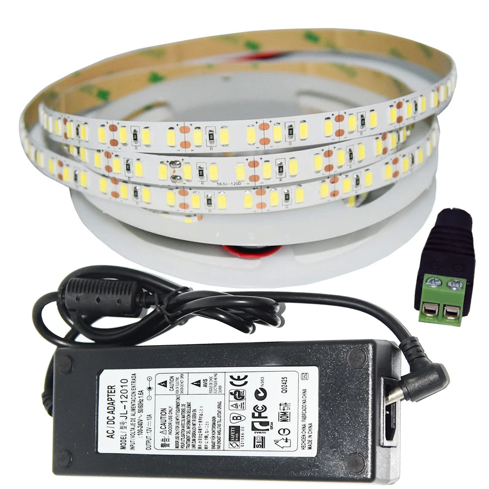 Светодиодный светильник 120 светодиодный s супер яркий DC12V SMD 5630 комплект с
