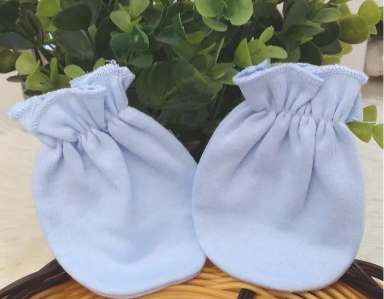 Перчатки из 2020 хлопка перчатка для младенца защита на Кроватку Новорожденного с