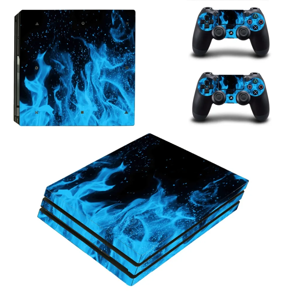 OST наклейка Blue Fire Pro геймерская для PS4 sony playstation 4 наклейка|stickers for|sticker for ps4stickers stickers