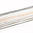 Цепочка с латунным покрытием, 10 млот, родийсереброзолотобронзаантичная бронза, для изготовления ювелирных изделий